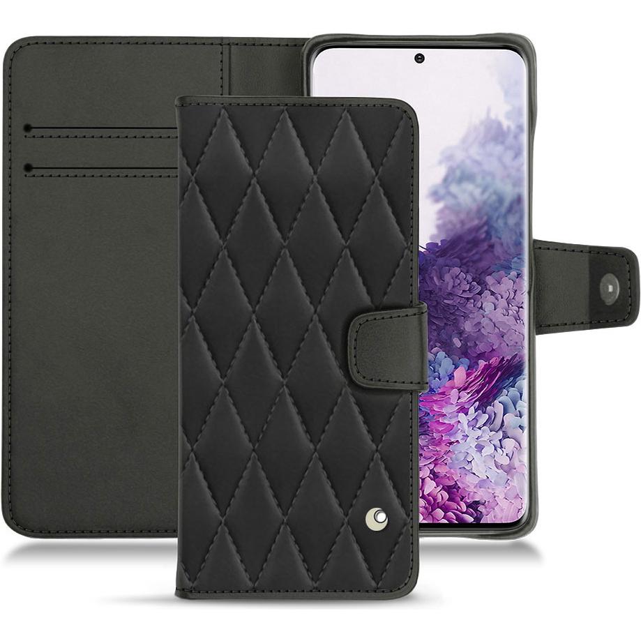 Thumbnail - Noreve Lederschutzhülle Wallet (Samsung Galaxy S20+), Smartphone Hülle, Schwarz