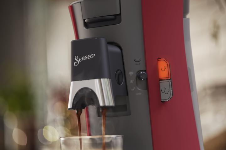 Actual product image Philips Coffee pod machine Senseo Select Intense Red Single (Senseo)