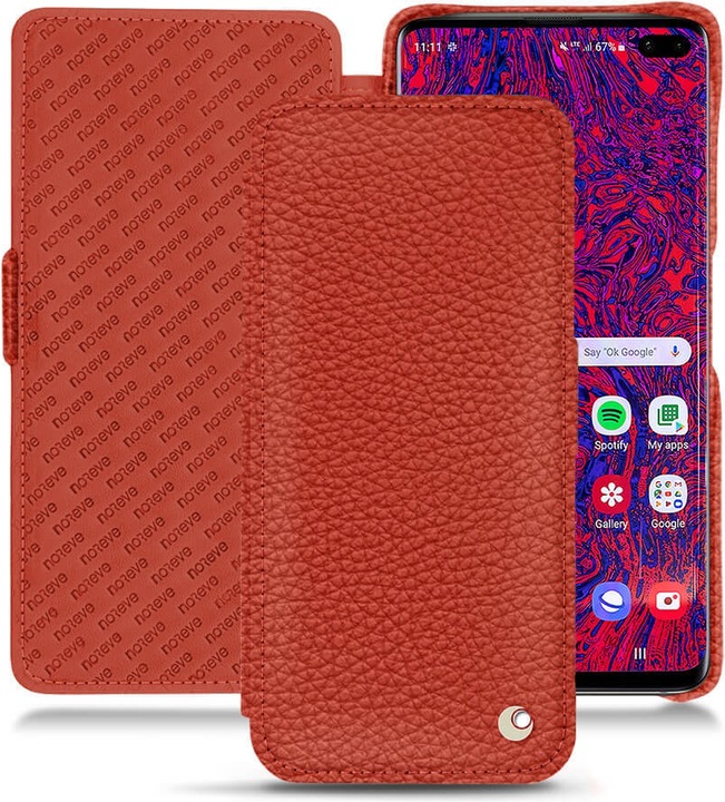 Produktbild Noreve Lederschutzhülle horizontal (Samsung Galaxy S10 5G)