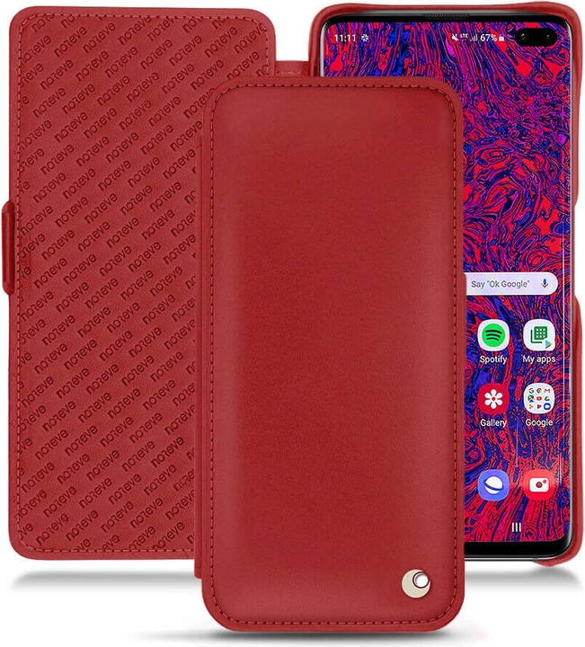 Produktbild Noreve Lederschutzhülle horizontal (Samsung Galaxy S10 5G)