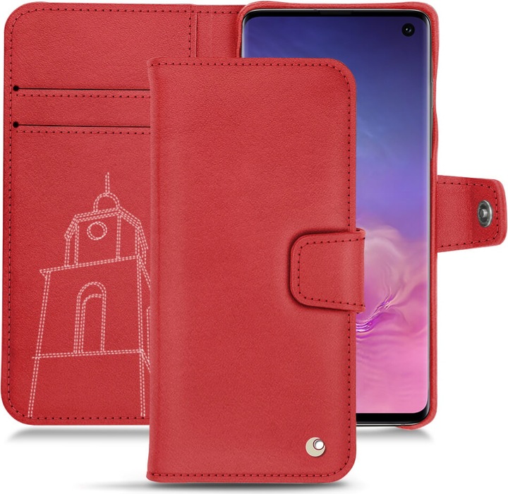 Actual product image Noreve Leather case wallet (Samsung Galaxy S10+)