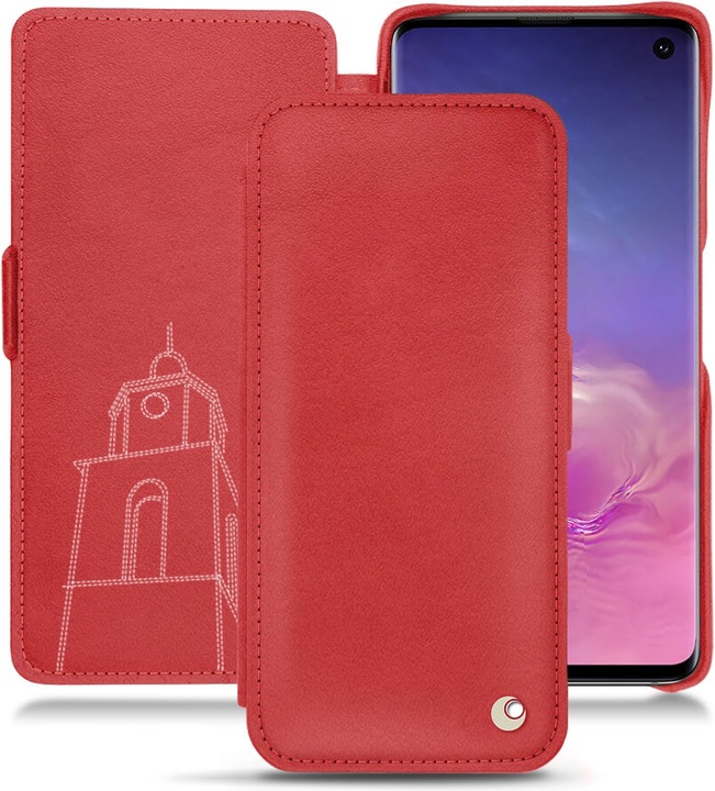 Actual product image Noreve Leather case horizontal (Samsung Galaxy S10)
