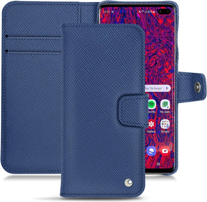 Actual product image Noreve Leather case wallet (Samsung Galaxy S10+)