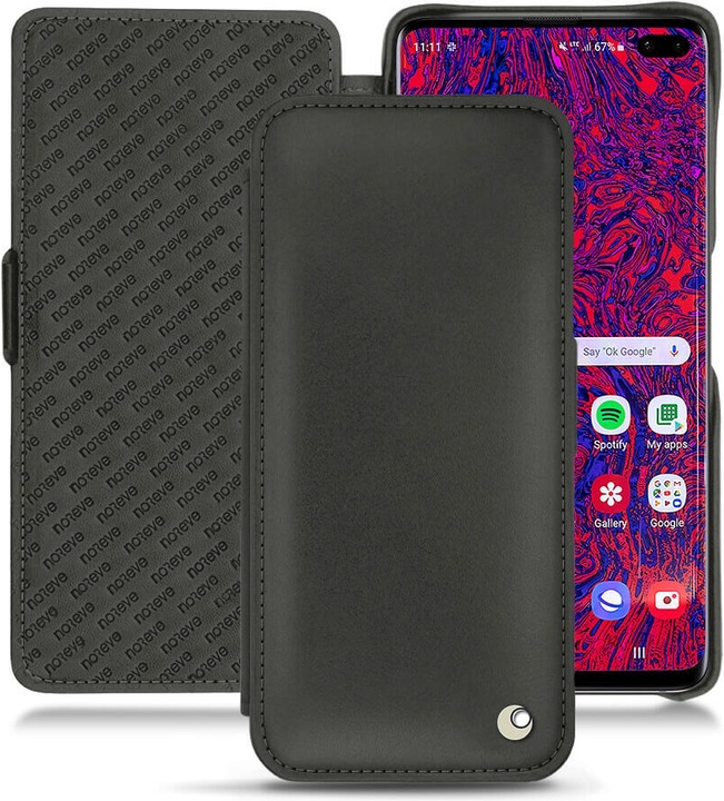 Produktbild Noreve Lederschutzhülle horizontal (Samsung Galaxy S10+)