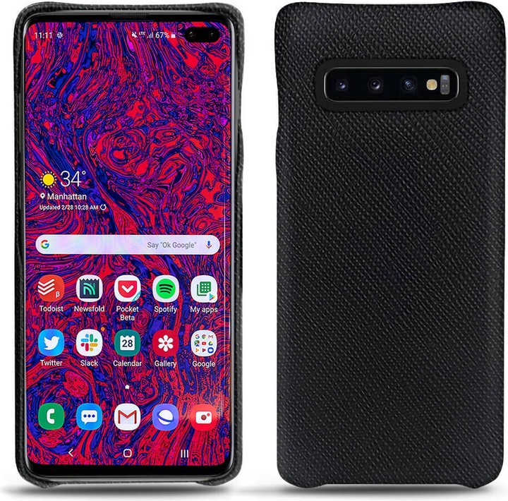 Produktbild Noreve Lederschutzhülle (Samsung Galaxy S10+)