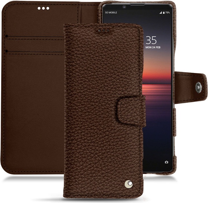 Actual product image Noreve Leather case wallet (Sony Xperia 1 II)