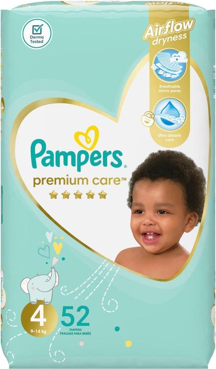 Actual product image Pampers Premium Care 4 (e) (Size 4, Pack, 52 pcs.)