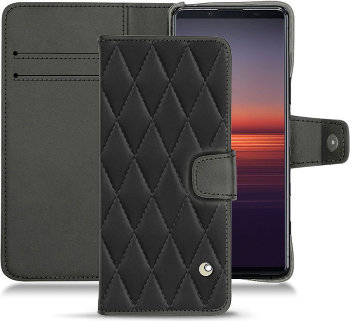 Noreve Lederschutzhülle Wallet (Sony Xperia 5 II)