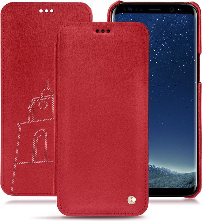 Actual product image Noreve Leather case horizontal (Samsung Galaxy S8+)