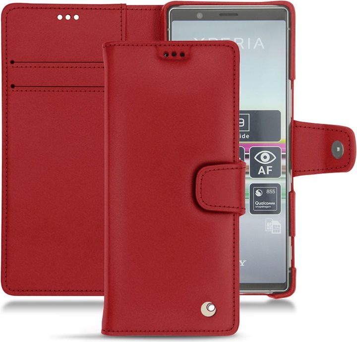 Produktbild Noreve Lederschutzhülle Wallet (Sony Xperia 5)