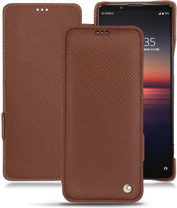 Actual product image Noreve Leather case horizontal (Sony Xperia 1 II)