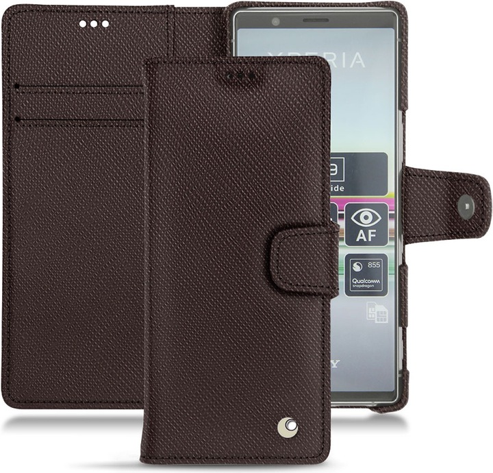 Produktbild Noreve Lederschutzhülle Wallet (Sony Xperia 5)