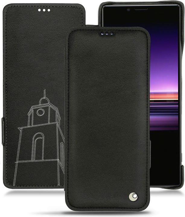 Actual product image Noreve Leather case horizontal (Sony Xperia 1)