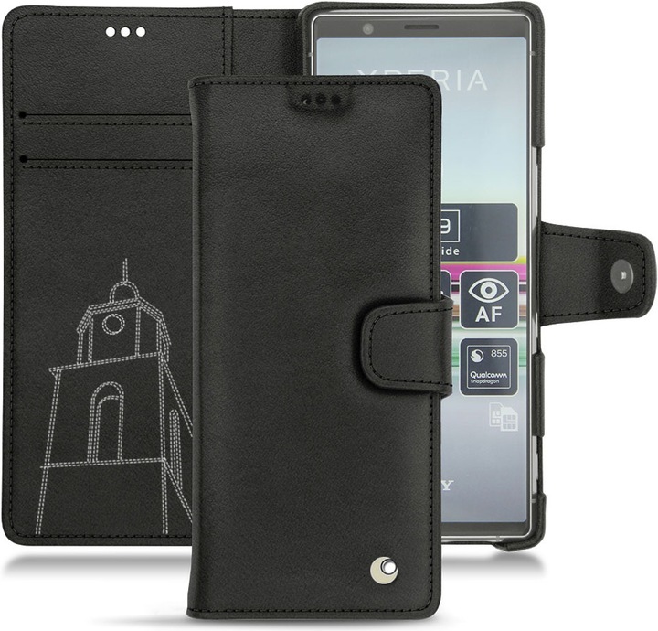 Actual product image Noreve Leather case wallet (Sony Xperia 5)