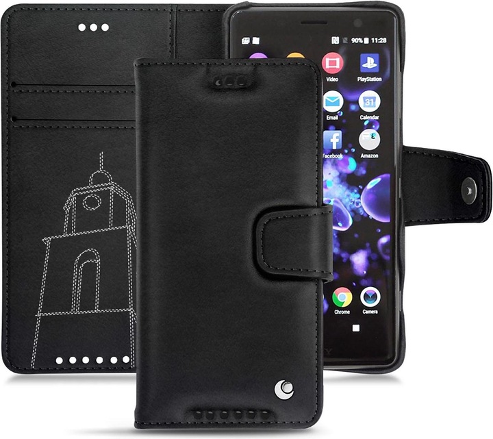 Actual product image Noreve Leather case wallet (Sony Xperia XZ2 Compact)
