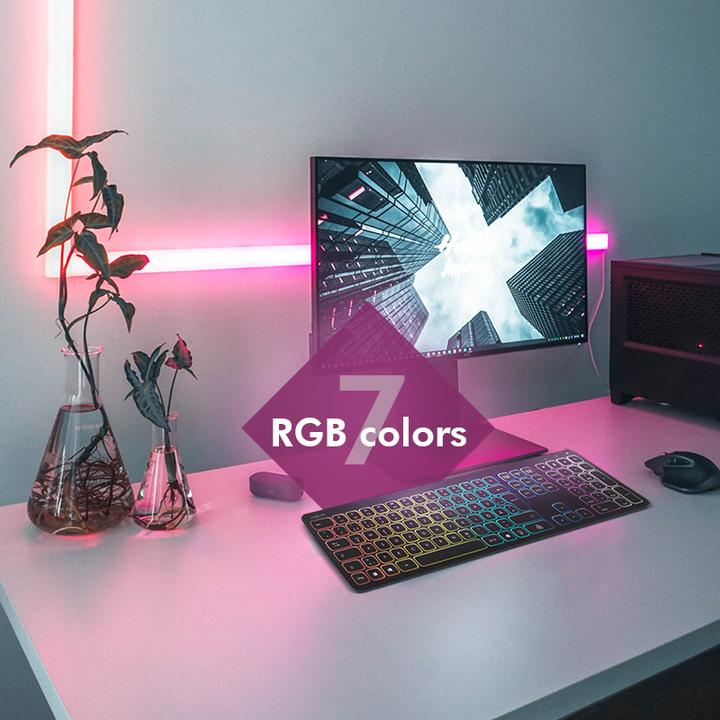 Actual product image LogiLink Keyboard Wireless Gaming Black (DE, Wireless)