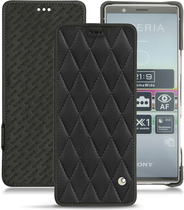 Actual product image Noreve Leather case horizontal (Sony Xperia 5)