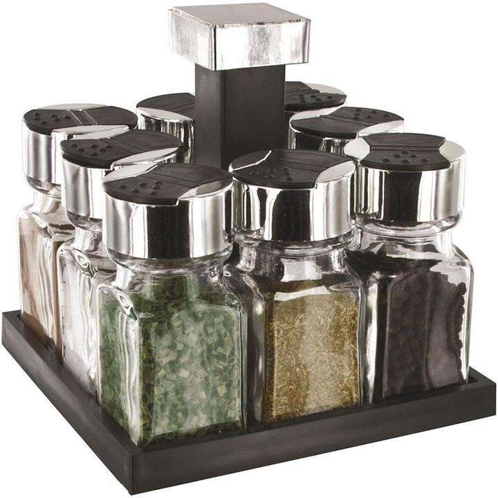 Actual product image Cook Concept square carousel 8 pots with plastic lid