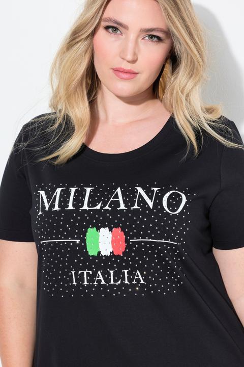 Immagine prodotto Miamoda T-shirt dal taglio comodo con design con scritta (52)