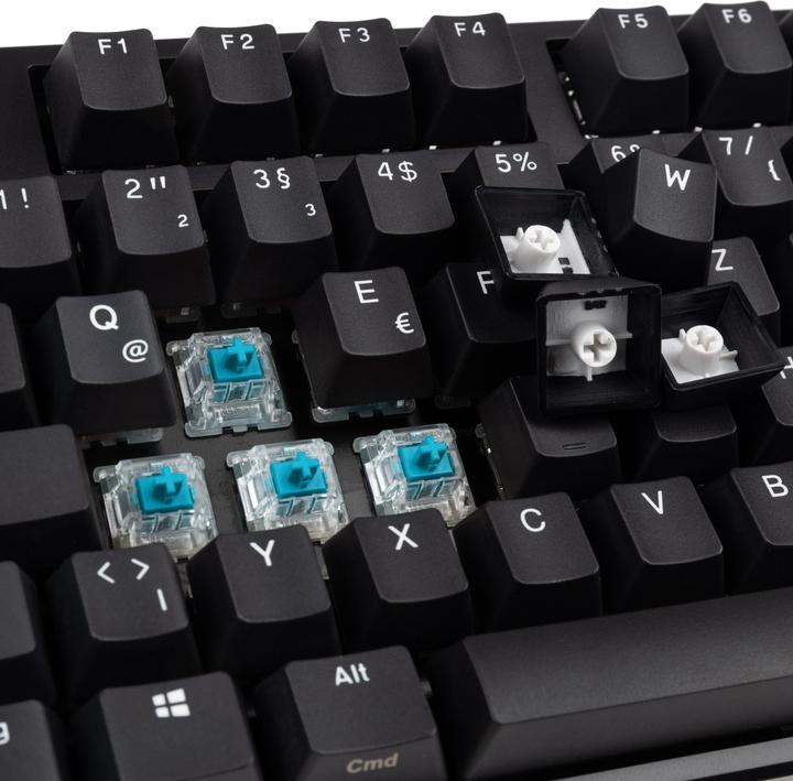 Produktbild Ducky Origin Gaming Tastatur, Cherry MX-Blue (DE, Kabelgebunden)
