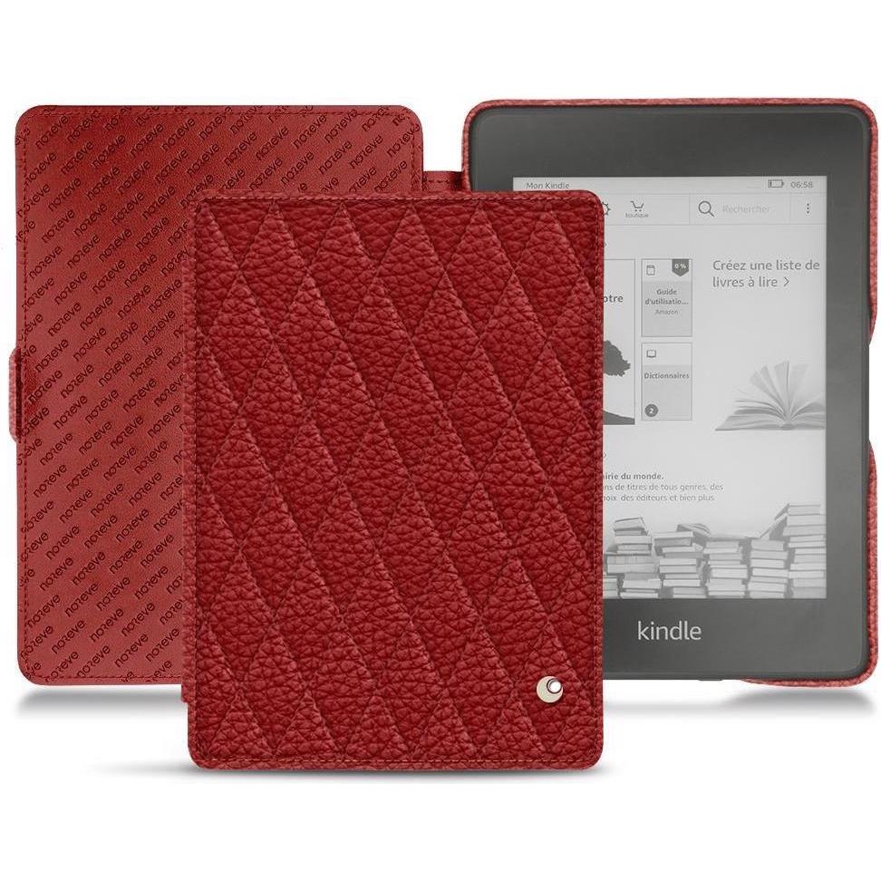 Thumbnail - Noreve Lederschutzhülle horizontal (Kindle Paperwhite 2018), Tablet Hülle, Rot