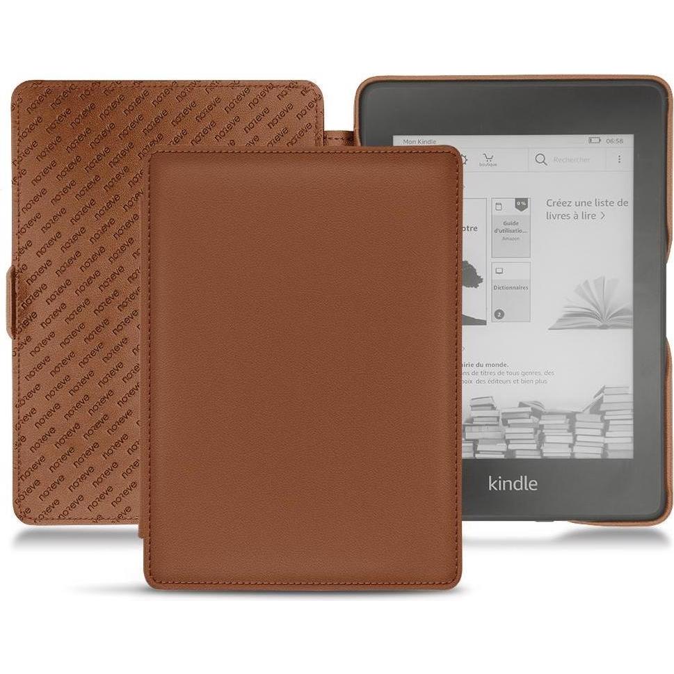 Noreve Lederschutzhülle horizontal, eReader Zubehör, Braun