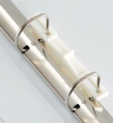 Actual product image Kolma Show book Vario A4 XL 4 rings filling height 3 cm white (A4, 30 mm, 1 Piece)