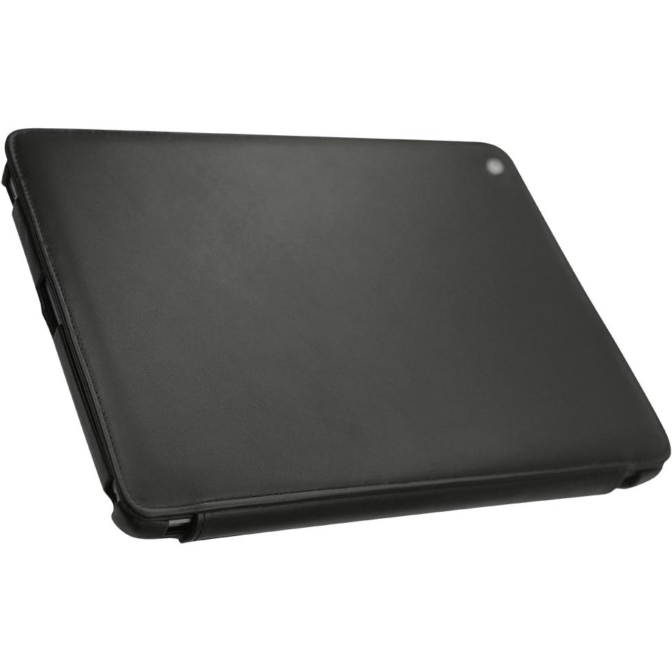 Thumbnail - Noreve Lederschutzhülle horizontal (iPad 10.2 2019), Tablet Hülle, Schwarz