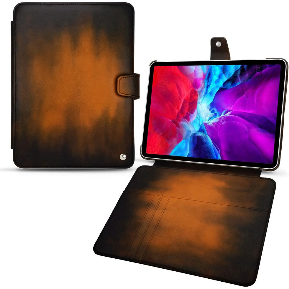 Thumbnail - Noreve Lederschutzhülle Wallet (iPad Pro 11 2020 (2. Gen)), Tablet Hülle, Braun
