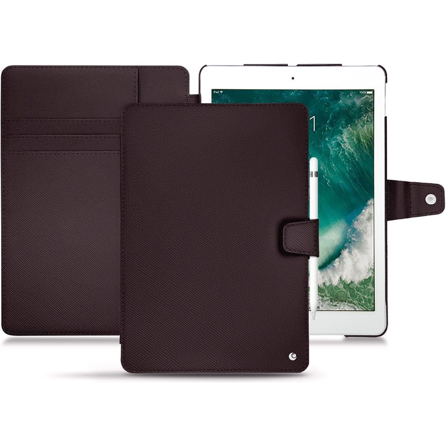 Noreve Lederschutzhülle Wallet (iPad Air 2019 (3. Gen)), Tablet Hülle, Braun