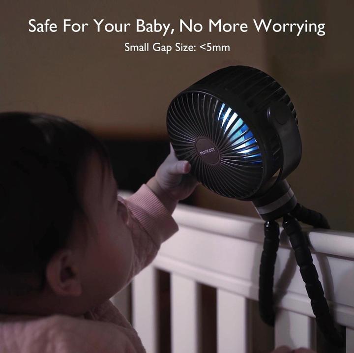 Immagine prodotto Momcozy Tragbarer Kinderwagenventilator