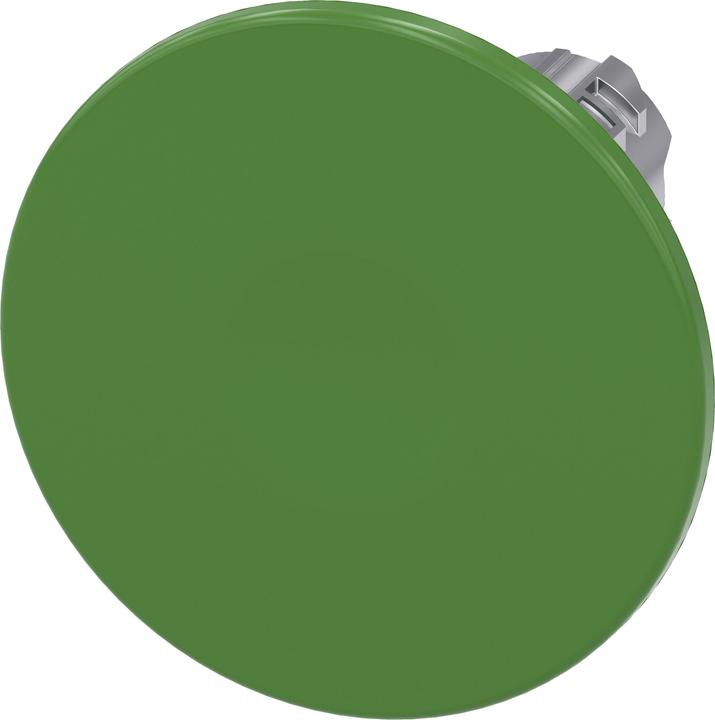 Actual product image Siemens Front element for emergency stop Ř22mm gn rnd 3SU1050-1CD40-0AA0