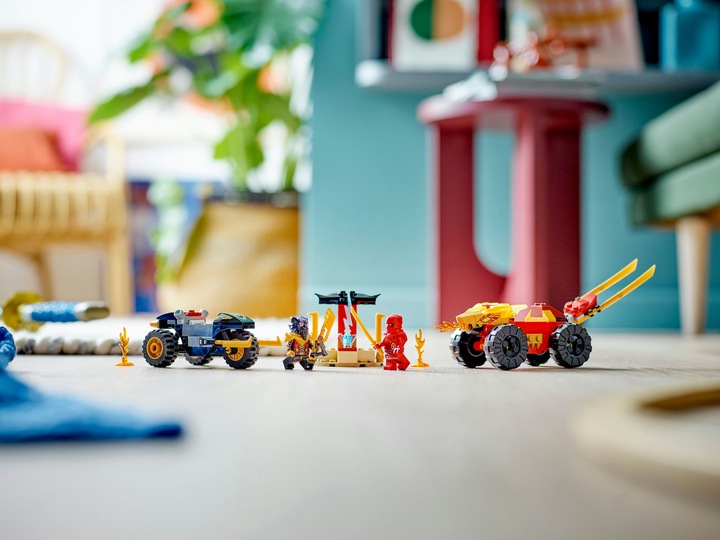 Immagine prodotto LEGO 71789 Inseguimento con lo speedster di Kai e la moto di Ras (71789, LEGO Ninjago)
