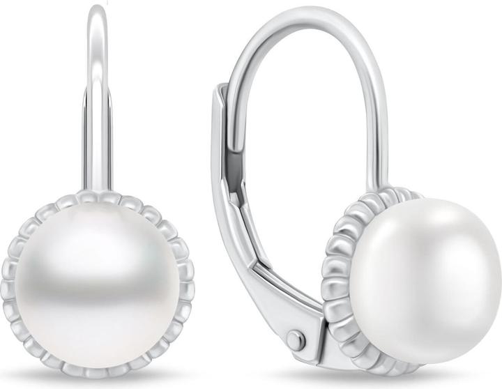 Immagine prodotto Brilio Silver - Silver earrings with river pearls EA1140W (Argento)