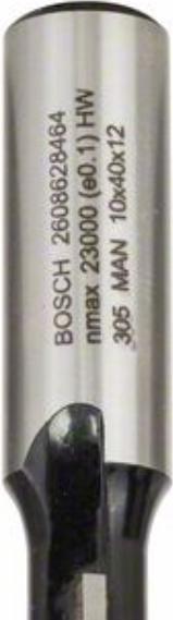 Produktbild Bosch Professional Zubehör Nutfräser, 12 mm, D1 10 mm, L 40 mm, G 81 mm