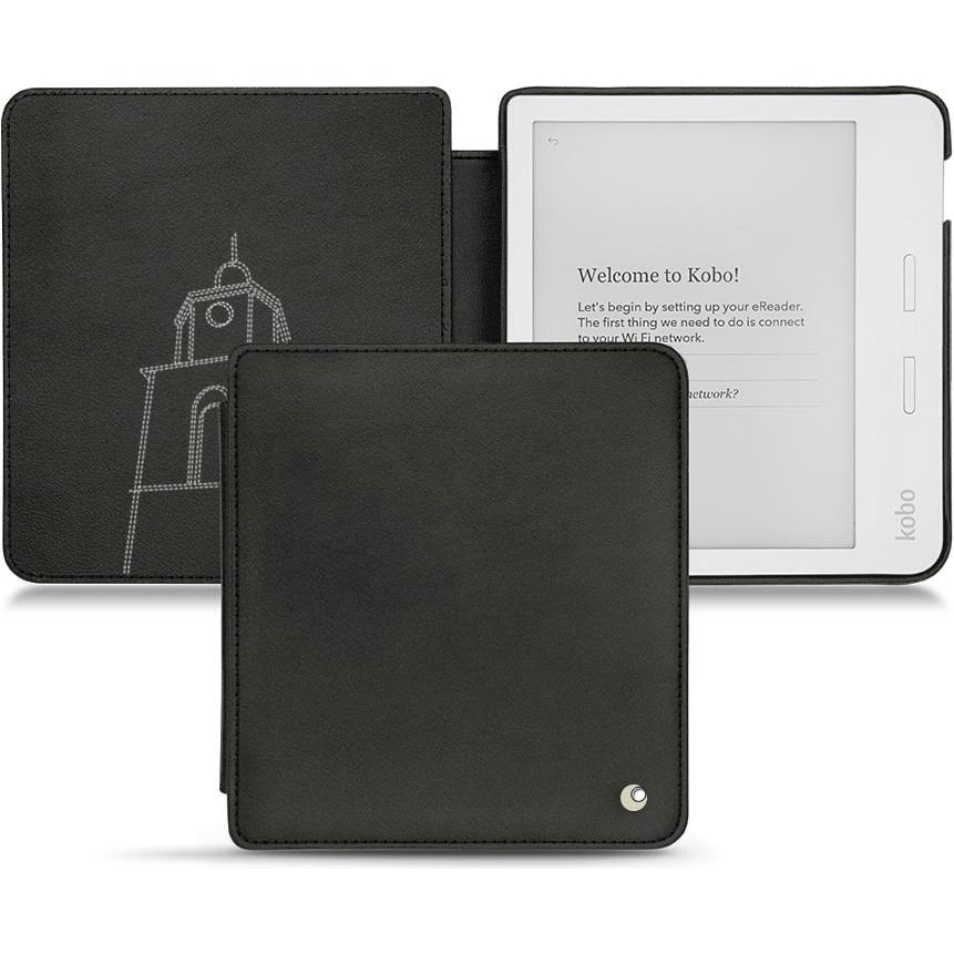 Noreve Lederschutzhülle horizontal (Libra H2O), Tablet Hülle, Schwarz