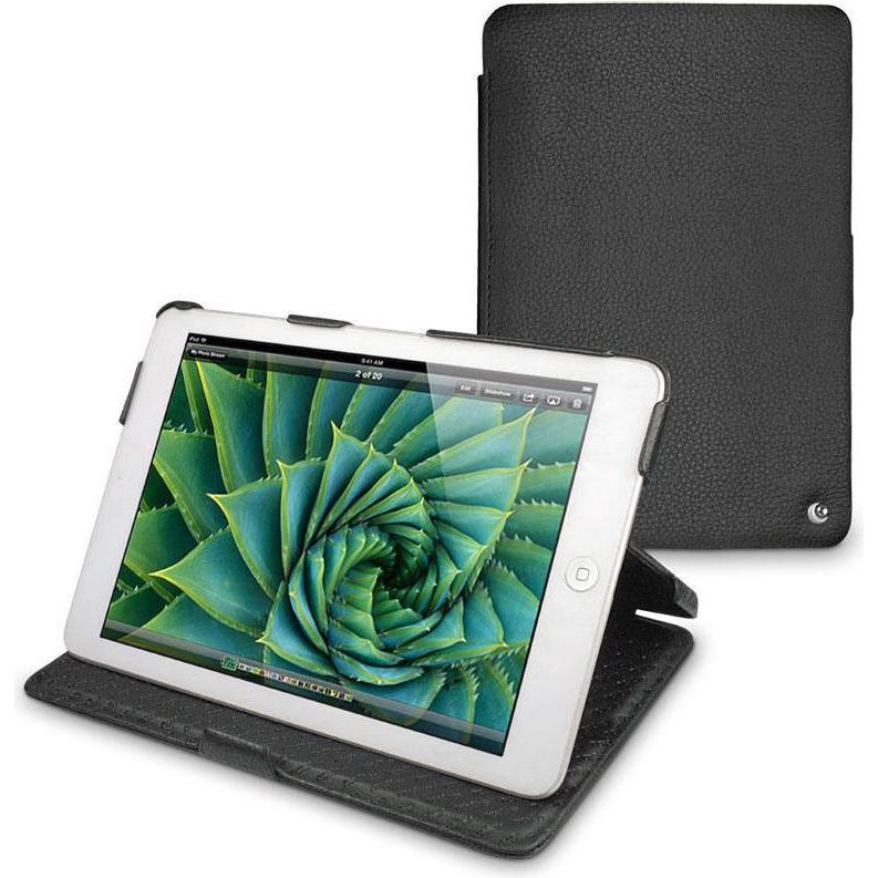 Noreve Lederschutzhülle horizontal (iPad mini), Tablet Hülle, Schwarz