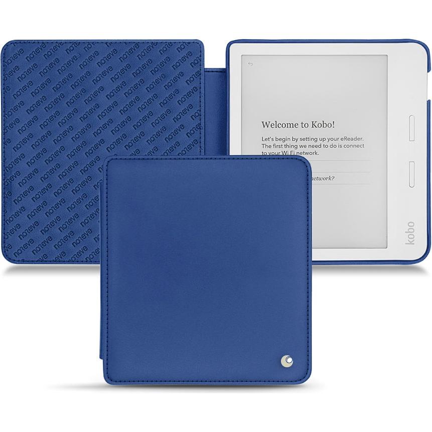 Noreve Lederschutzhülle horizontal (Libra H2O), Tablet Hülle, Blau