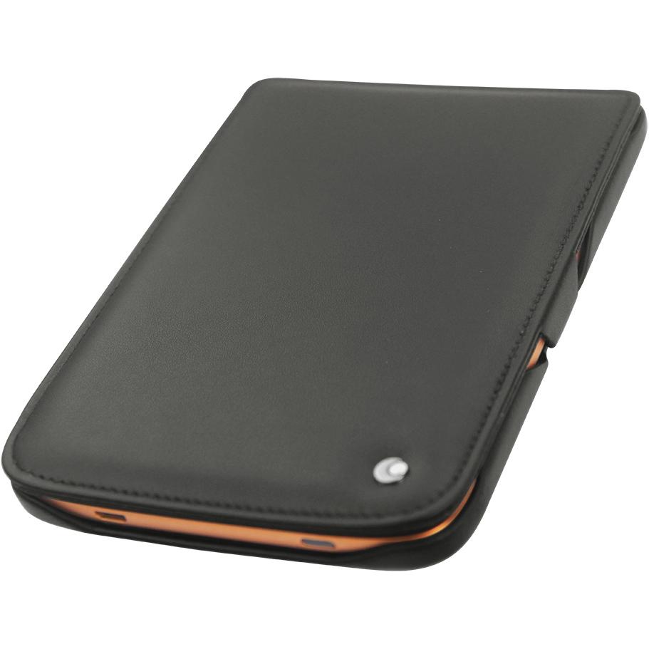 Thumbnail - Noreve Lederschutzhülle horizontal (Touch HD Plus), Tablet Hülle, Schwarz