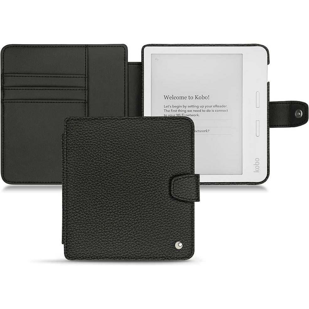Thumbnail - Noreve Lederschutzhülle Wallet (Libra H2O), eReader Zubehör, Schwarz