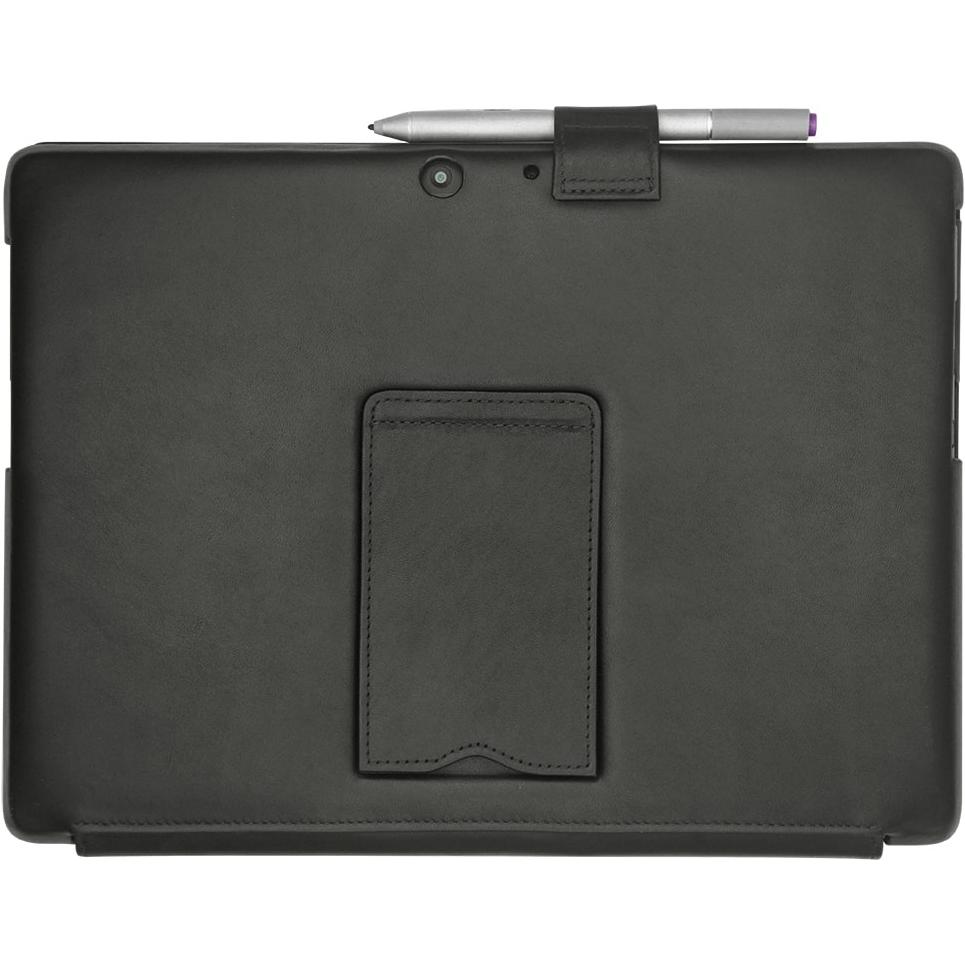 Thumbnail - Noreve Lederschutzhülle (Microsoft Surface Pro X), Tablet Hülle, Blau