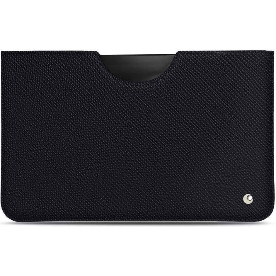 Noreve Lederschutzhülle (Galaxy Tab S4 10.5 (2018)), Tablet Hülle, Schwarz