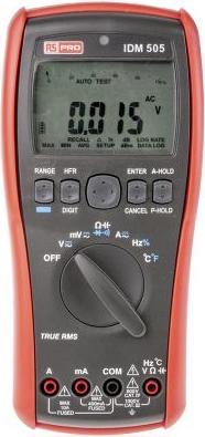 Rs Pro IDM505 Digital Multimeter (CAT III, CAT IV)