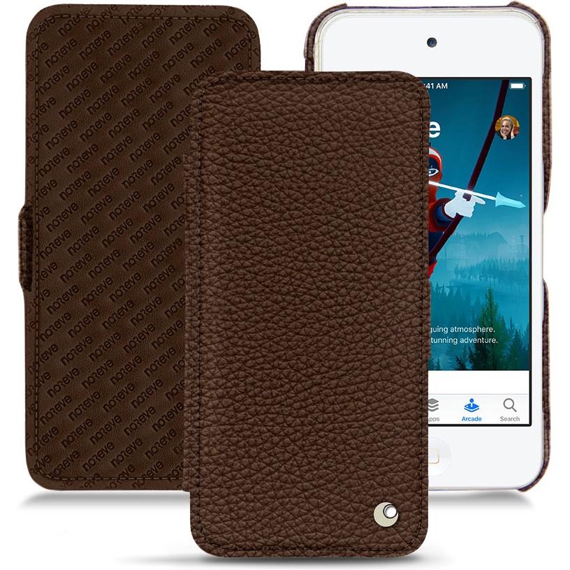 Noreve Lederschutzhülle horizontal, MP3 Tasche + Hülle, Braun