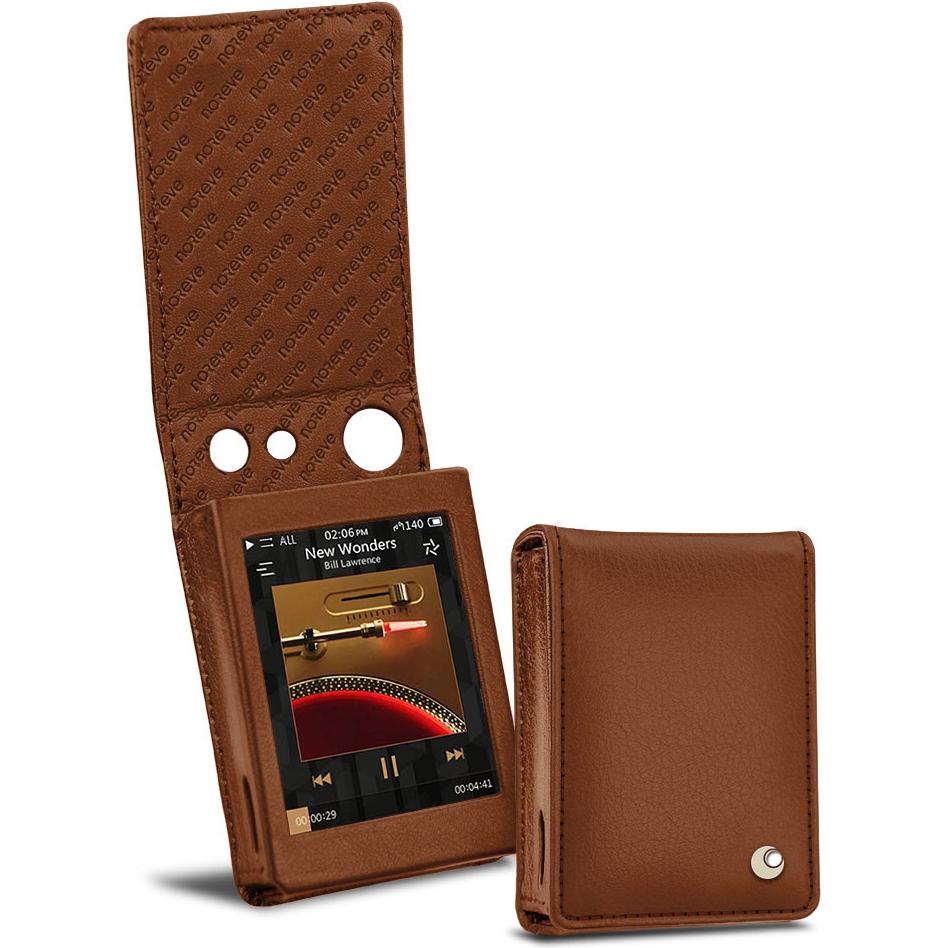 Noreve Lederschutzhülle vertikal, MP3 Tasche + Hülle, Braun