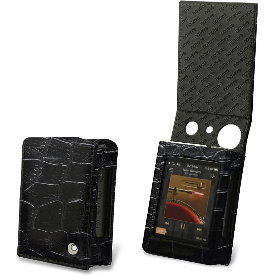 Noreve Lederschutzhülle vertikal, MP3 Tasche + Hülle, Schwarz