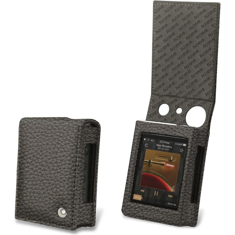 Noreve Lederschutzhülle vertikal, MP3 Tasche + Hülle, Grau