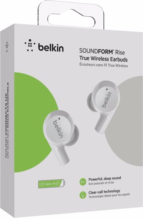 Produktbild Belkin Soundform Rise (Keine Geräuschunterdrückung, 31 h, Kabellos)