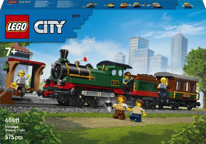 Immagine prodotto LEGO Klassischer Dampfzug (60511, LEGO City)