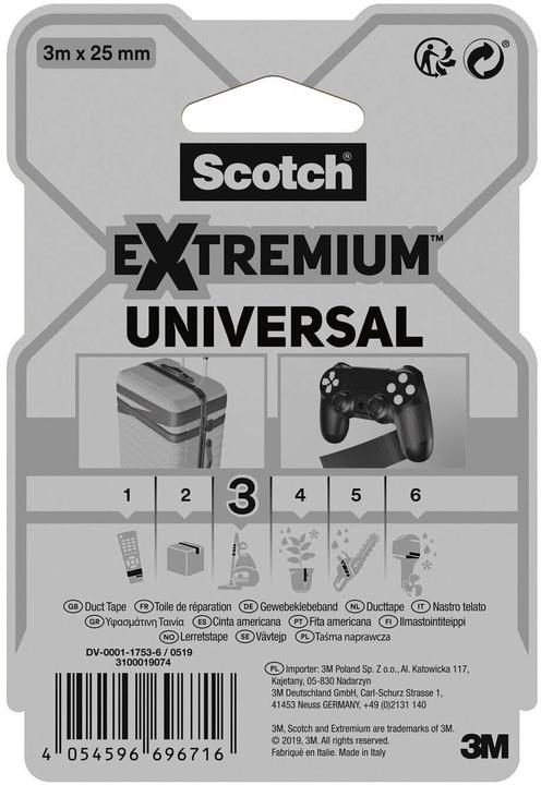 Image du produit Scotch extremium universal (25 mm)